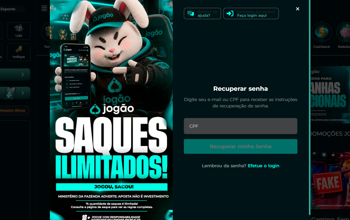 Jogão Cassino